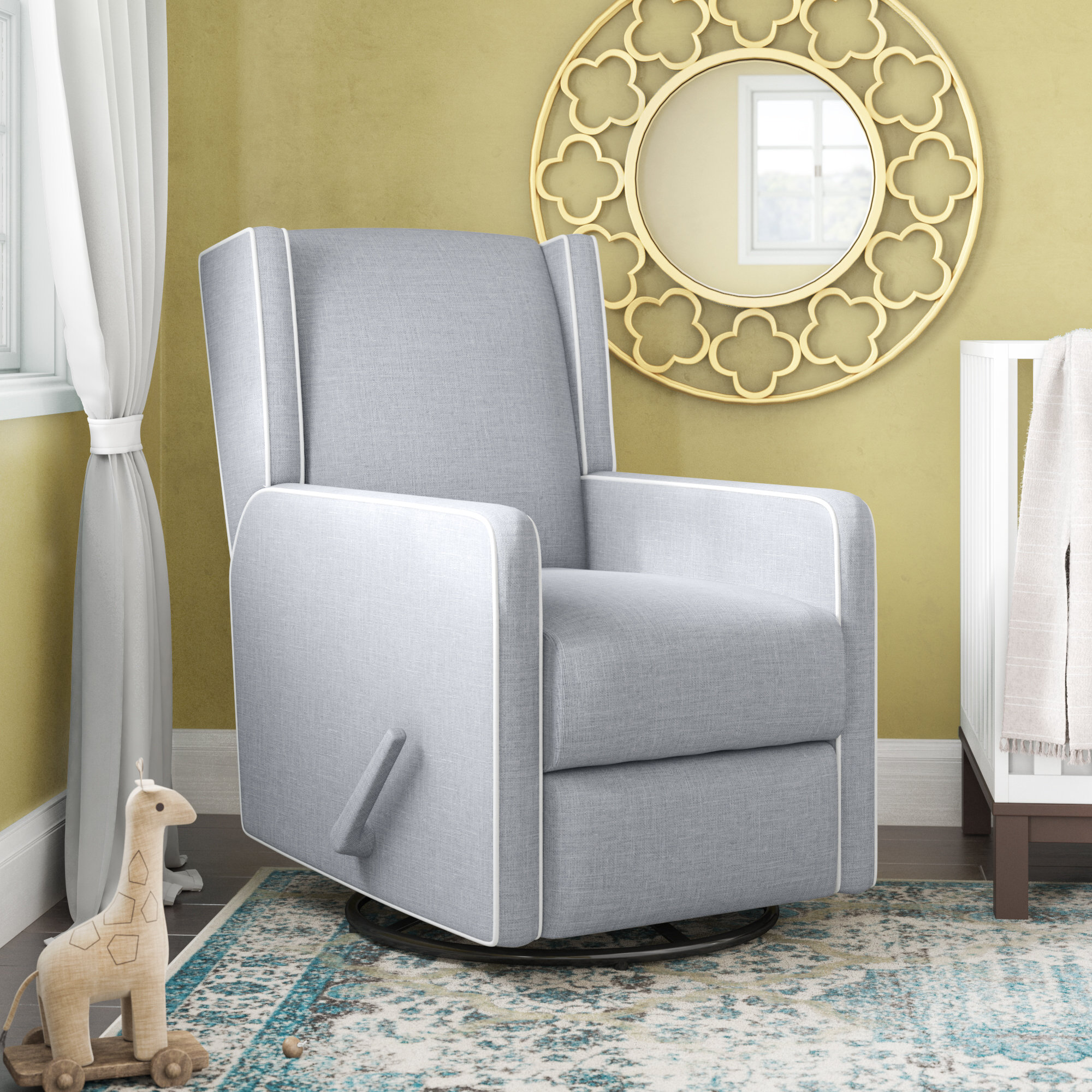 Latitude Run Reclining Glider Reviews Wayfair Canada